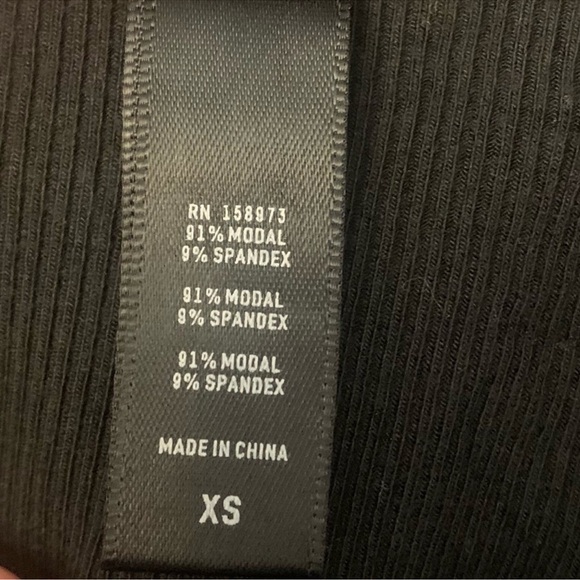 Skims Soft Lounge Long Slip Dress black size xs - Picture 3 of 5